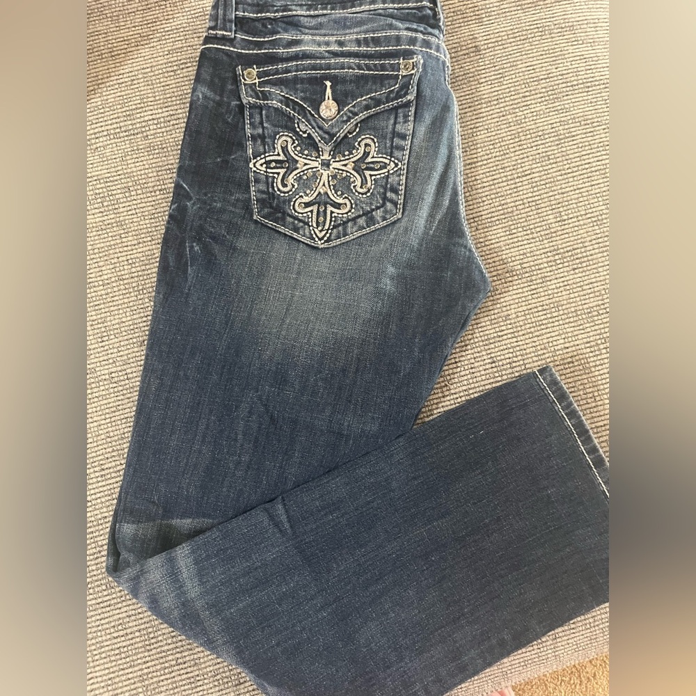 Miss me Dark Blue Women Jeans nwot - Picture 2 of 9